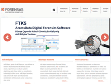 Tablet Screenshot of forensas.com